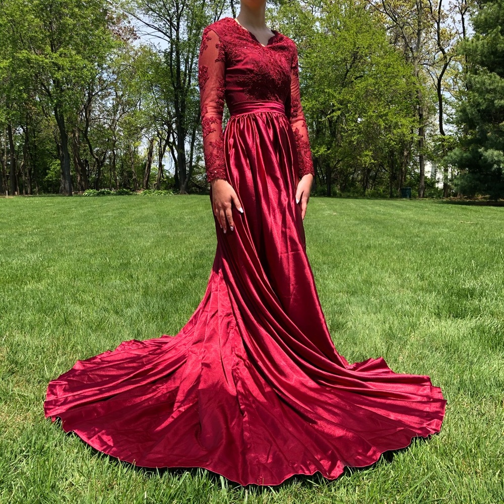 Red Prom Dress - Picture 5 of 6